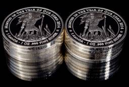 2023 Captain Moroni Silver Coin, (Bullion, Roll of 20)